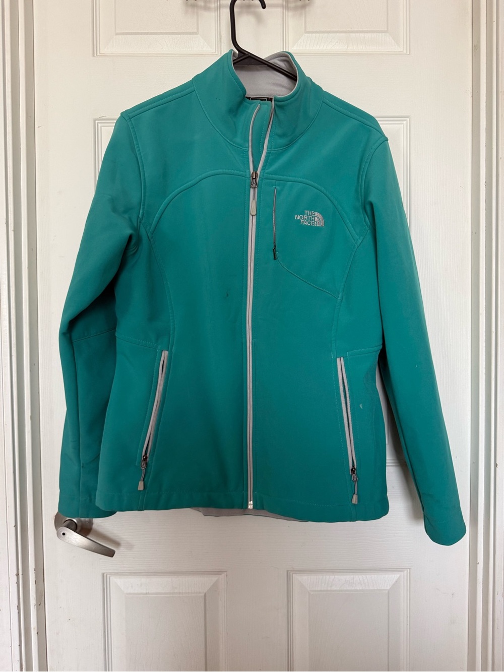 The North Face Teal Women's Softshell Jacket